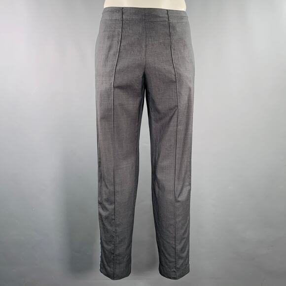 WALES BONNER Size 34 Grey Blue Wool Flat Front Casual Pants - Picture 1 of 5